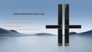 aluminum door lock 